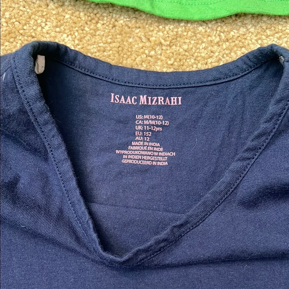 Kid’s Size 10/12 T Shirt Bundle (4) Cat & Jack, Isaac Mizrahi, Isaac Morris - Picture 6 of 10